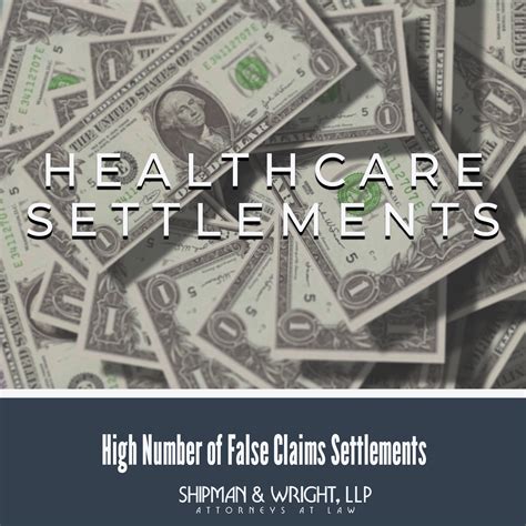 A high number of false claims act settlements for the last fiscal year