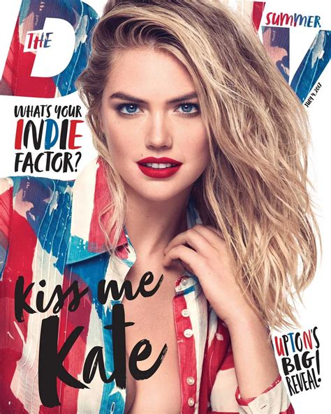 Kate Upton flaunts curves for The Daily Row Summer 2017