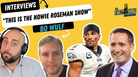 This Is Howie Roseman S Show Bo Wulf On The Philadelphia Eagles