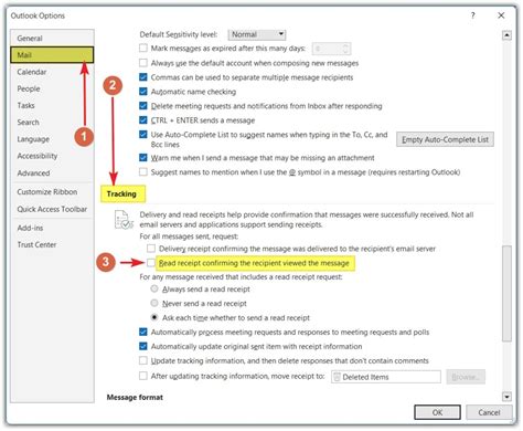 How To Add Read Receipt In Outlook