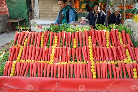 A View From The Famous Food Street Lahore Pakistan Editorial Stock