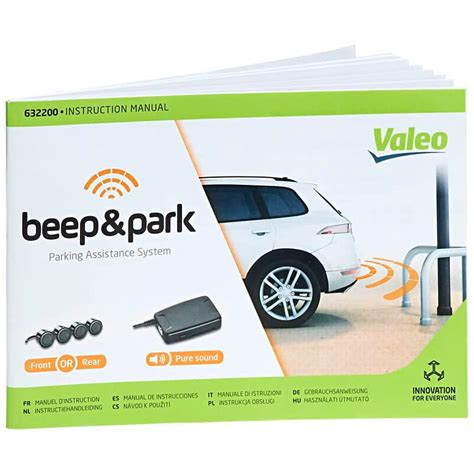 Valeo Beep Park Kit Complet D Aide Au Stationnement Avec 4 Capteurs