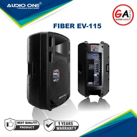 Jual Speaker Fiber Aktif Pasif Audioone Inch Ev Speaker Monitor