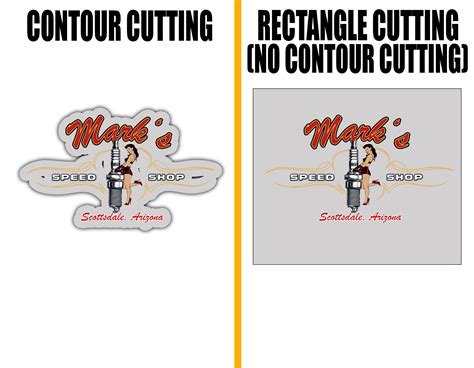 2 Pcs Personalized Pinup Girl Spark Plug Hot Rod Garage Pinstriping Set 02 Vinyl Stickers