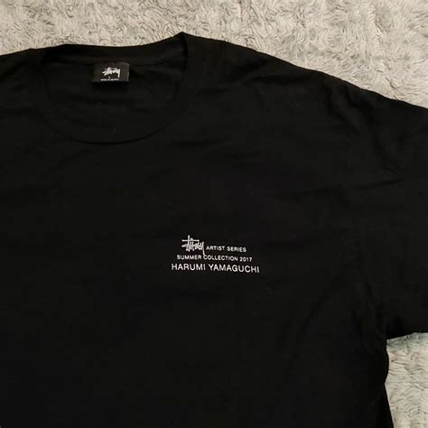 Stussy X Harumi Yamaguchi Nude Tee Men S Fashion Tops Sets Tshirts Polo Shirts On Carousell