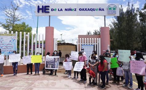 Familiares De Ni Os Con C Ncer Protestan Por Falta De Medicamentos En