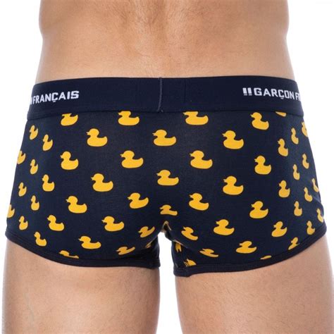 Garçon Français Duck Cotton Trunks Navy INDERWEAR