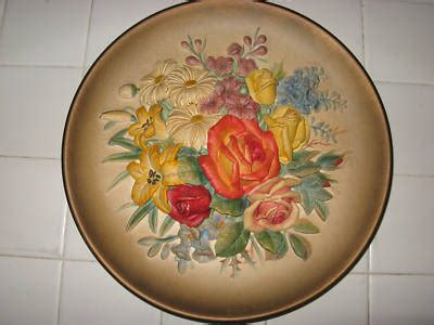 Vintage Bossons Hand Painted Chalkware Plaque Antique Price Guide