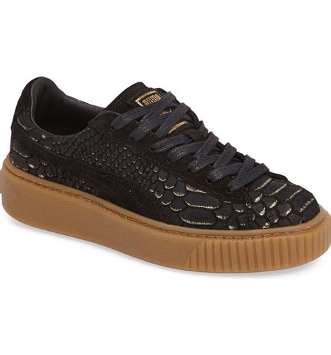 PUMA Exotic Skin Platform Sneaker (Women) | Nordstrom