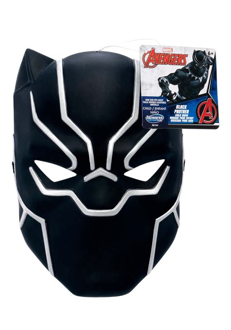 Marvel Black Panther Kid's Value Costume Mask | Superhero Masks