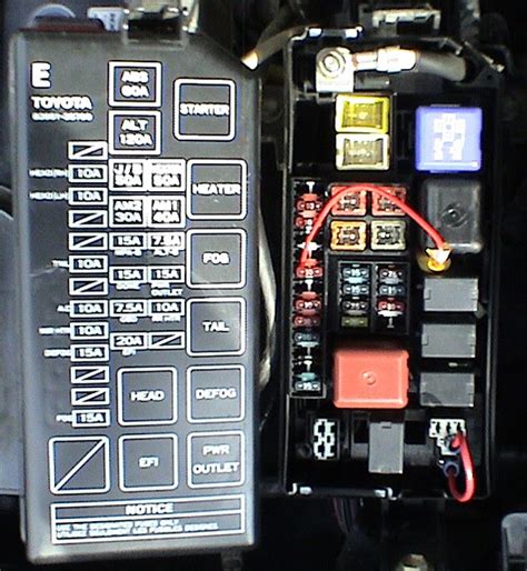 2003 4runner Fuse Box Diagram