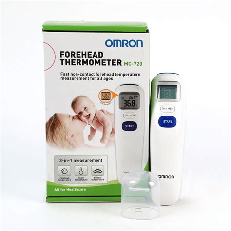 OMRON Forehead Thermometer MC 720 Jual Alat Ukur Laboratorium Medis