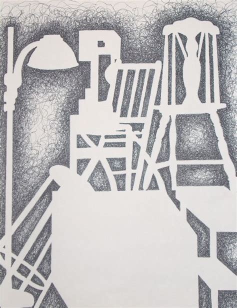 Negative Space Drawing Still Life