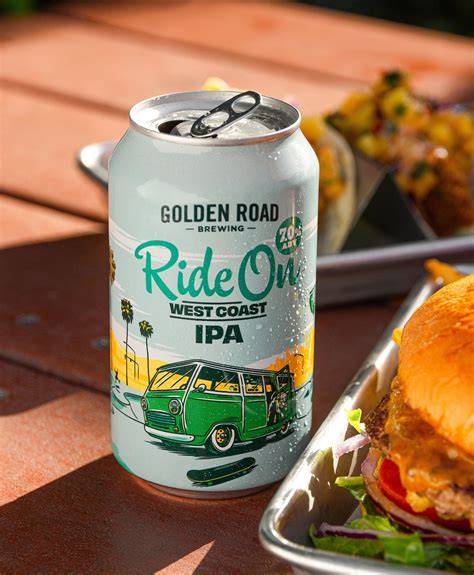 Ride On West Coast Ipa Golden Road Brewing Golden Road