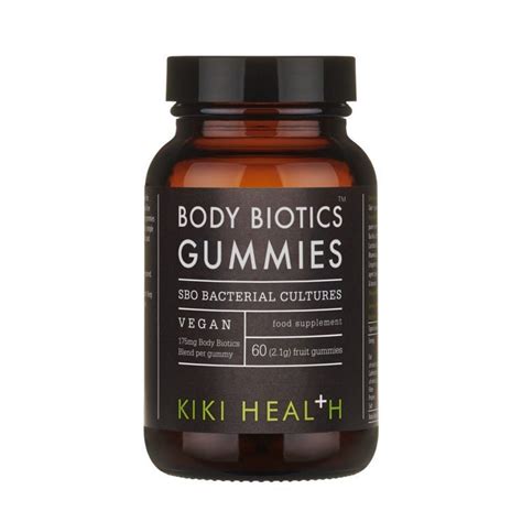 Kiki Health Body Biotics Gummies Acacia Skin Health And Beauty