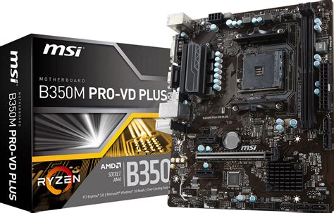 Msi B M Pro Vd Y A M Pro Vd Placas Econ Micas En Formato Micro Atx