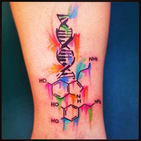 Tatuagens Inspiradoras Para Biologossr Dna Tattoo Molecule Tattoo