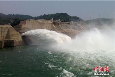 Breathtaking Scenery Of Sediment Regulation At Xiaolangdi Of Yellow