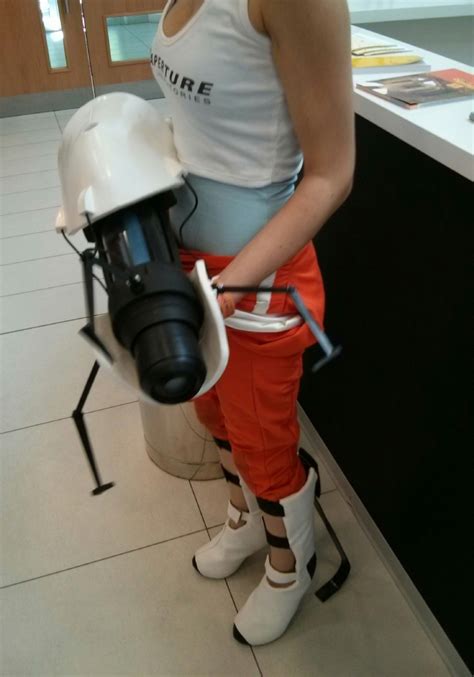 Chells Portal 2 Long Fall Boots — Alcaria Cosplay