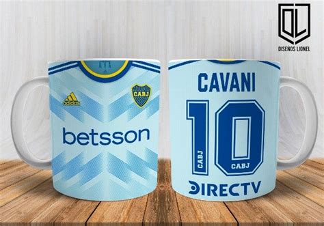 Plantilla Para Tazas Boca Juniors Alternativa Cavani