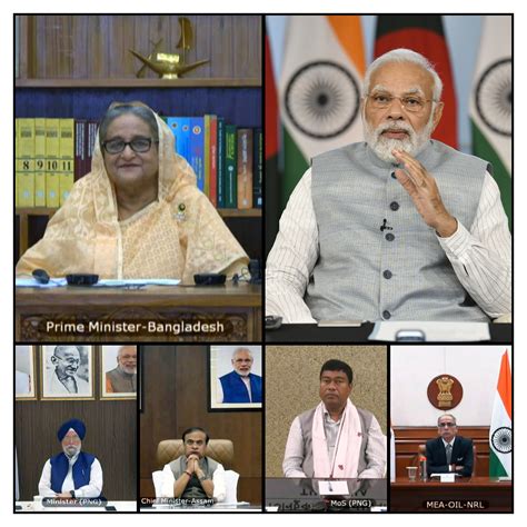 Pms Remarks At The Joint Virtual Inauguration Of India Bangladesh