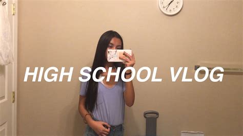 A Day In My Life High School Vlog Youtube