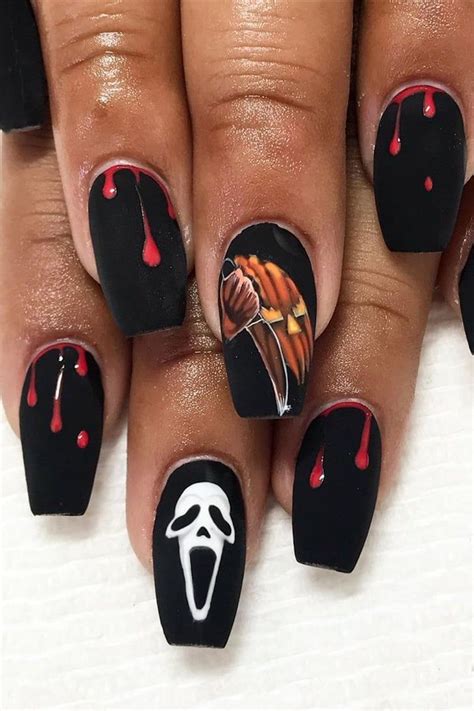 19 Horror Villain Nail Art Ideas That Might Just Be Scarier Than The