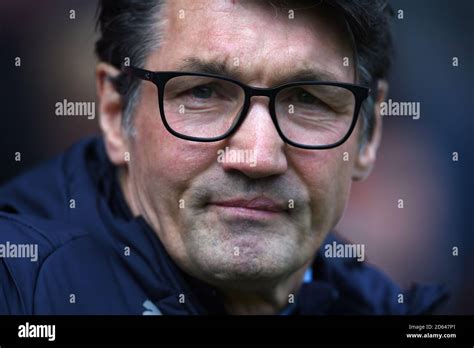 Luton Town manager Mick Harford Stock Photo - Alamy