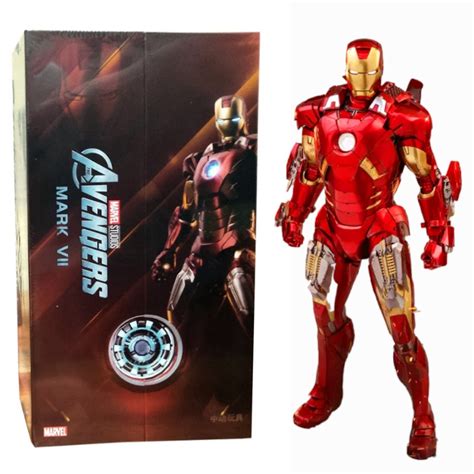 Boneco Articulado Iron Man Homem De Ferro Mk Marvel Submarino