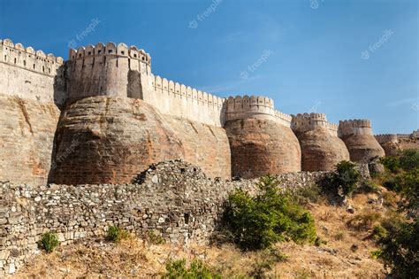 Premium Photo | Kumbhalgarh fort wall, rajasthan, india