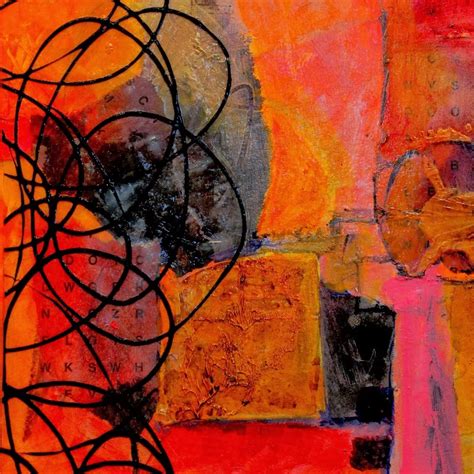 Carol Nelson Fine Art Blog Layers 3 Revised Mixed Media Abstract