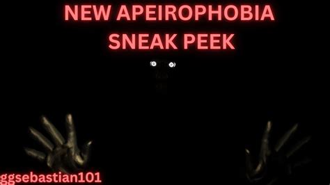 New Apeirophobia Sneak Peek Youtube