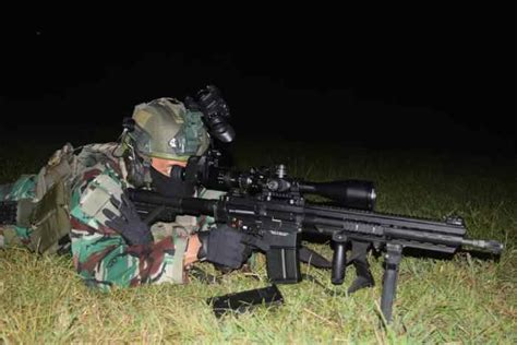 Heckler And Koch G28 Senapan Sniper Semi Otomatis Terbaru Pasukan Elite Tni