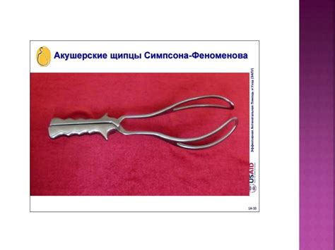 Наложение акушерских щипцов - презентация онлайн