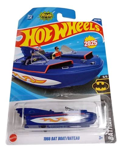 Carrinho Mini Hot Wheels Batman Bat Boat Bateau Hyw Parcelamento Sem Juros