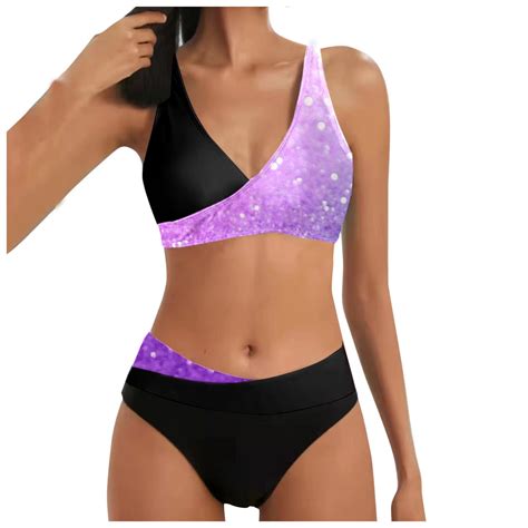 Niewtr Swim Suits For Women Women S High Waisted Bikini Set