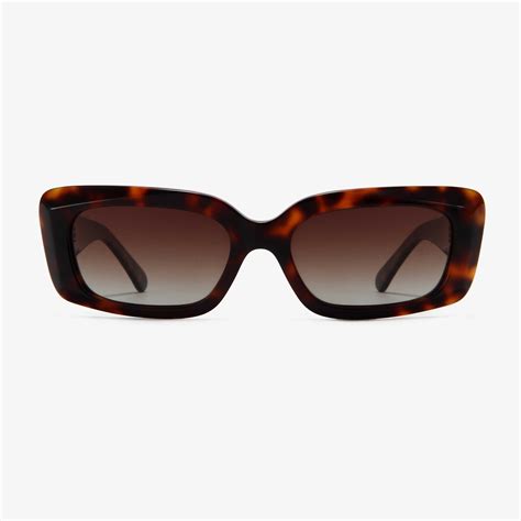 Trendy Shades Bevel Fashion Brand Design Sun Glasses Men Women Tac Lens