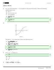 AP Calculus AB Scoring Guide Quarter 1 Review Asymptotes Course Hero