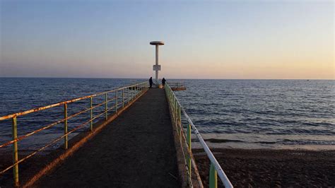 Ostia Tramonto Pontile Stabilimento Plinius Youtube