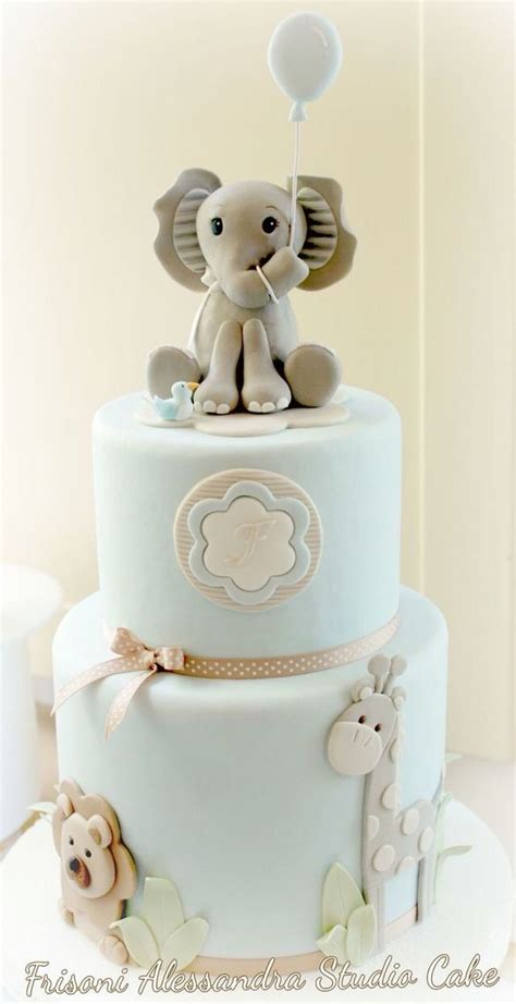 Elefant Elefanten Kuchen Baby Kuchen