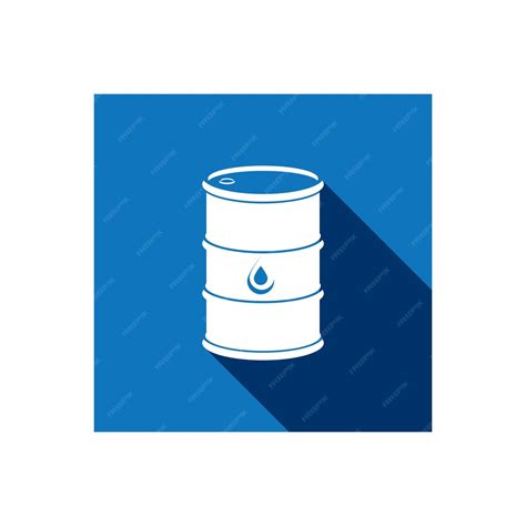 Premium Vector Oil Drum Icon