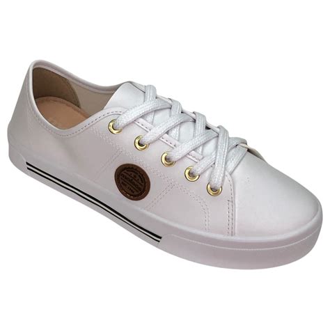 T Nis Feminino Moleca Casual Np Sardenha Neo Branco Stop