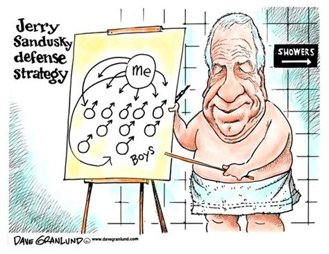 Editorial Cartoons of Penn State and Jerry Sandusky Scandal