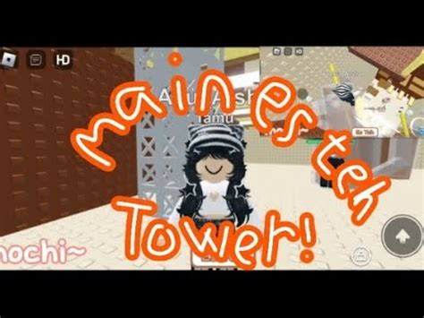 Main Es Teh Tower Di Roblox Roblox Tower Youtube