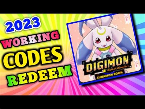 All Secret Digimon Digital Monsters Codes 2023 Codes For Digimon