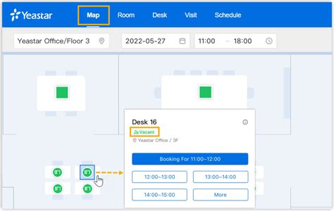 Set Up Desk Occupancy Sensor Yeastar Workplace Help