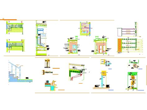 Detalhes Construtivos Em Autocad Baixar Cad 72451 Kb Bibliocad