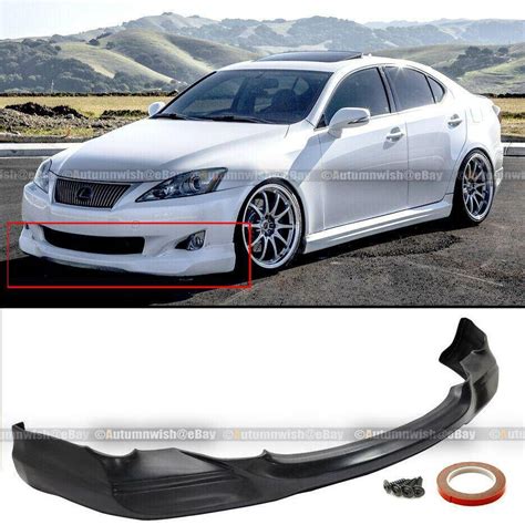 Lexus Is250 Is350 06 08 Jdm In S Style Pu Front Bumper Chin Lip Body K Autumn Wish Auto Art