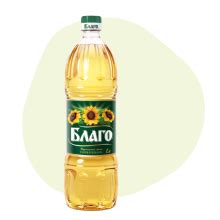Натуральное растительное масло "Благо"