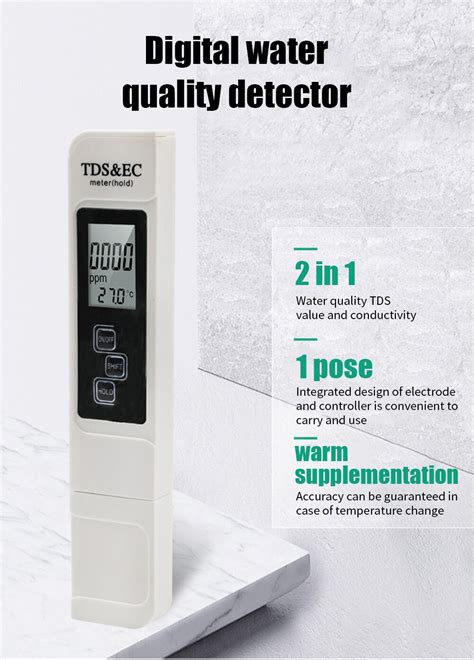 Mesure controle Testeur d eau numérique TDS haute précision 0 14 PH